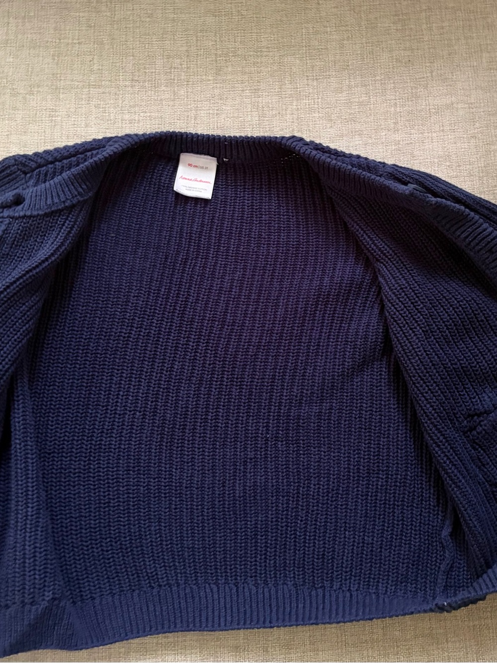 VGUC Hanna Andersson Cardigan - Size 3T - Picture 5 of 7